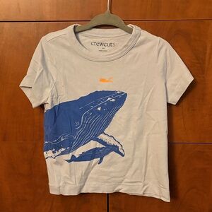 4/$20 🌱 Crewcuts Kids Whale Graphic T-Shirt